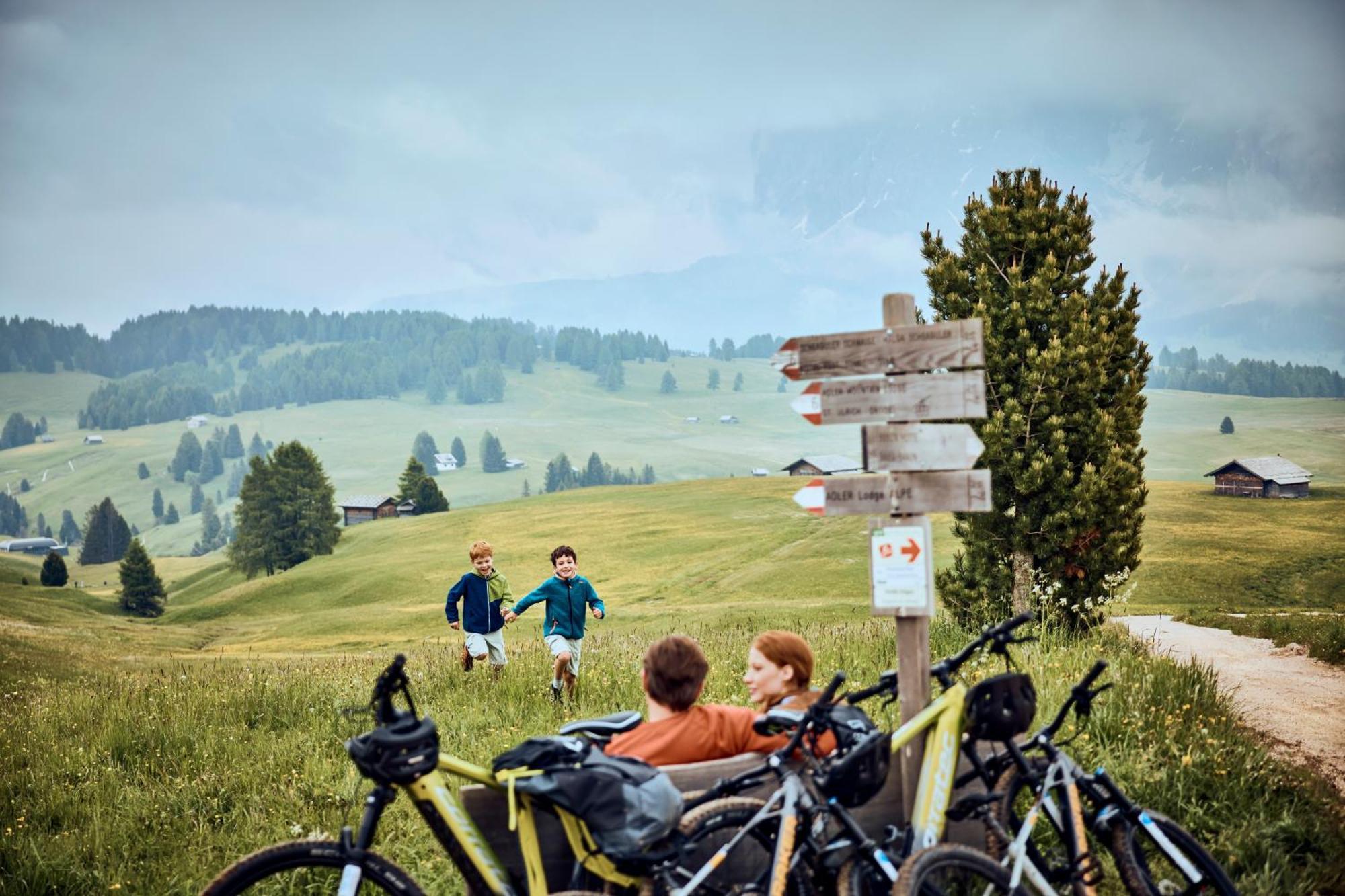 Como Alpina Dolomites Hotel Alpe Di Siusi Exterior photo